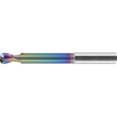 Toroidní fréza tvrdokov 8/2,0 mm Z2 střední HA TA-C FORMAT GT