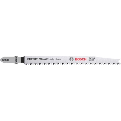 List pro pilu děrovku EXPERT T 308 B Bosch, balení 5 ks Wood 2-side clean