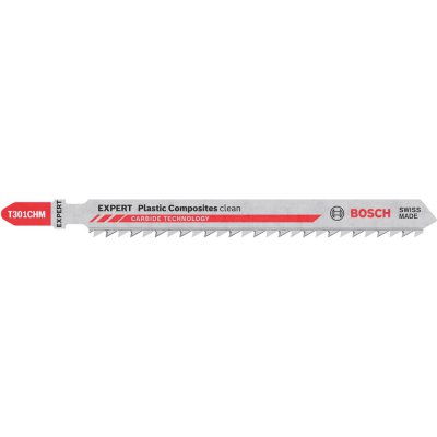 List pro pilu děrovku EXPERT T 301 CHM Bosch, balení 3 ks Plastic Composites Clean