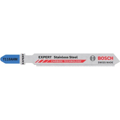List pro pilu děrovku EXPERT T 118 AHM Bosch, balení 3 ks Stainless Steel