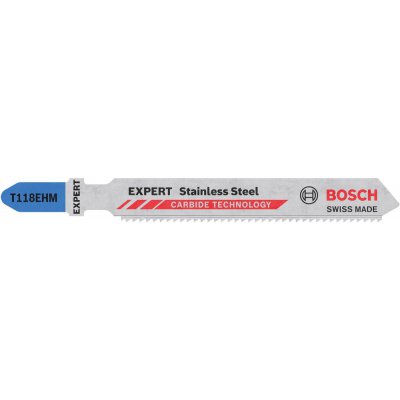 List pro pilu děrovku EXPERT T 118 EHM Bosch, balení 3 ks Stainless Steel