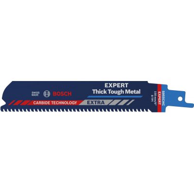 List pro šavlovou pilu EXPERT S 955 CHC Bosch, balení 10 ks Thick Tough Metal