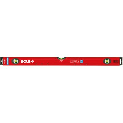 Magnetická vodováha LM REDM 3 80 cm práškový povlak Sola