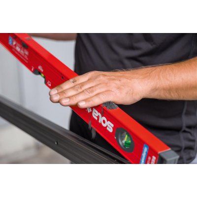 Magnetická vodováha LM Big REDM 3 200 cm práškový povlak Sola - obrázek