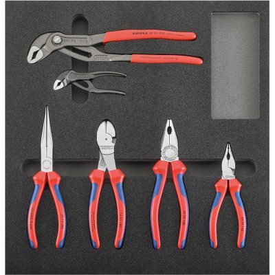 Nástrojový modul kleště, 6-dílný, modul 2/3 Knipex