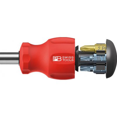 Ruční držák bitů se zásobníkem Stubby PB Swiss Tools