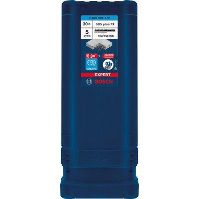 Příklepový vrták SDS-plus plus-7X 5x100x165mm 30ks EXPERT Bosch