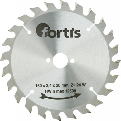 List kot.pily HW 160x2,4 x20mm Z20W Fortis