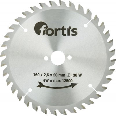 List kot.pily HW 160x2,8 x20mm Z36W Fortis