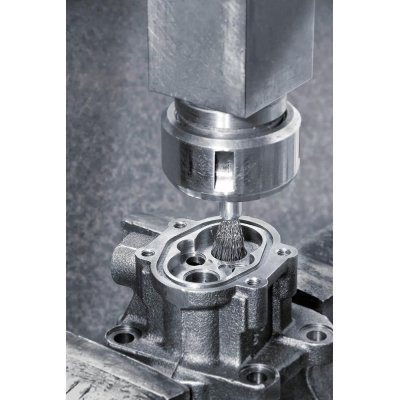 Štětcový kartáč z ocelového drátu zvlněný, 30x25/68x0,3 mm Lessmann - obrázek