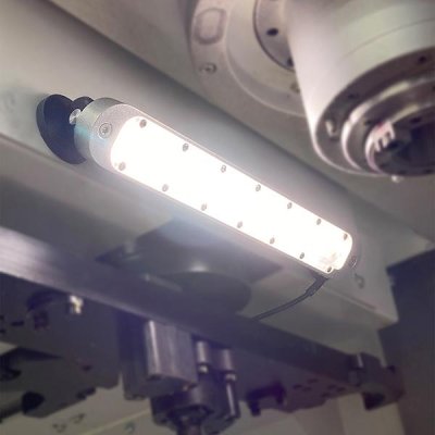 LED strojni svítidlo světelná lišta 305 mm 1200 lumenů výkyvné Bauer & Böcker - obrázek