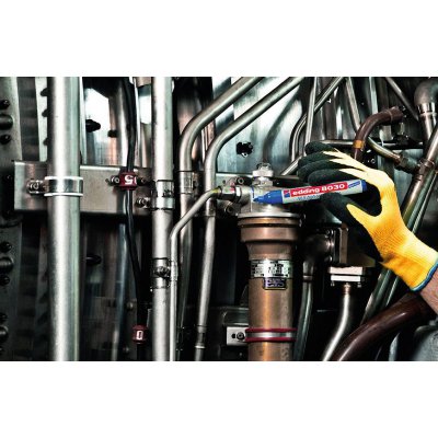 Popis. HighTech8030NLS modry edding - obrázek