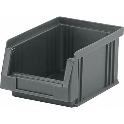 Otevrený úlozný box PLK 4 sedý 164/150x1