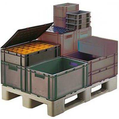 Stohovací transportní box 600x400x120 mm