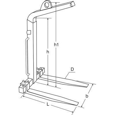 Nakl. vidle RPHA-3L 3TUNY - obrázek