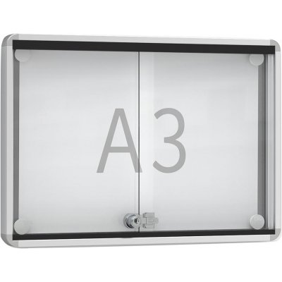 Nást. panel s pos. dvírky DIN A3 500x377