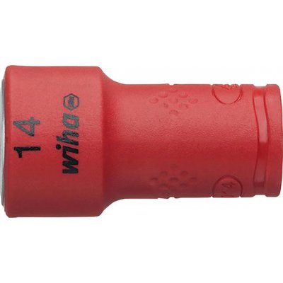 Nástrčný klíč VDE 6-hranný 1/4" 14 mm Wiha