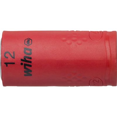 Nástrčný klíč VDE 6-hranný 3/8" 12 mm Wiha