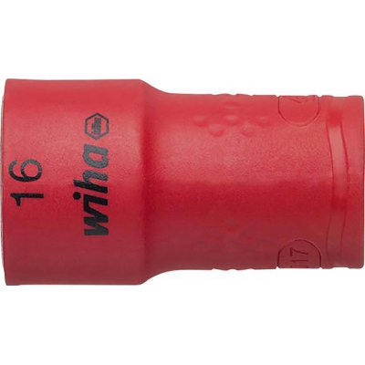 Nástrčný klíč VDE 6-hranný 3/8" 16 mm Wiha