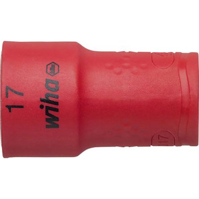 Nástrčný klíč VDE 6-hranný 3/8" 17 mm Wiha