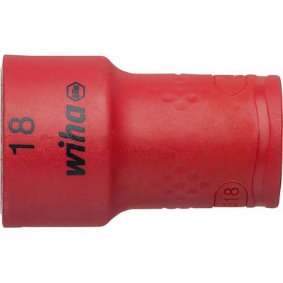 Nástrčný klíč VDE 6-hranný 3/8" 18 mm Wiha