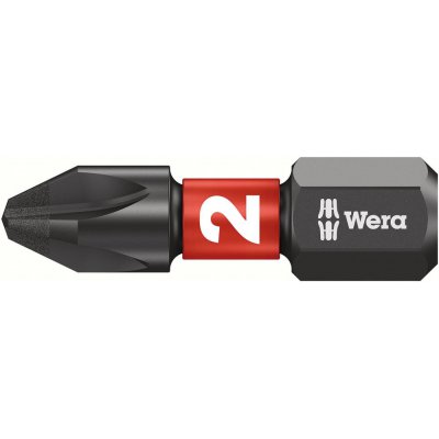 Bit Impaktor 1/4" DIN 3126 C6,3 PH2 x 25 mm balení 10 ks Wera - obrázek