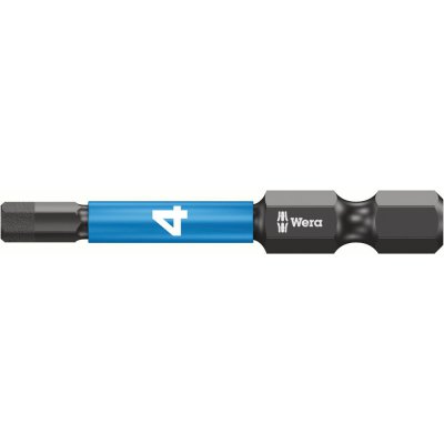 Bit Impaktor 1/4" DIN 3126 E6,3 vnitřní šestihran 4 x 50 mm balení 5 ks Wera - obrázek