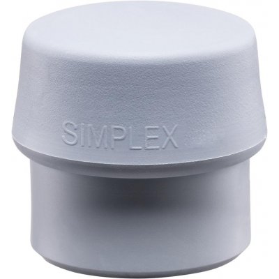 Hlava pro kladivo s měkkým čelem SIMPLEX 30 mm, středně tvrdý TPE, Halder
