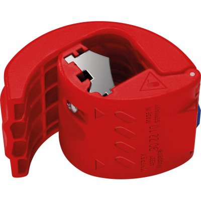 Rezac plastových trubek na trubky 20-50mm a vodovodní pruchodky KNIPEX - obrázek