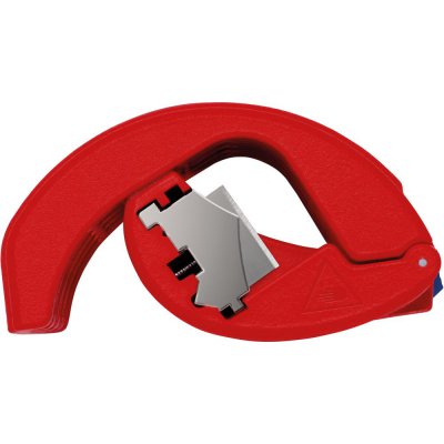 Rezac plastových trubek na trubky 20-50mm a vodovodní pruchodky KNIPEX - obrázek