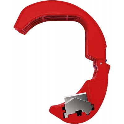 Rezac plastových trubek na trubky 20-50mm a vodovodní pruchodky KNIPEX - obrázek