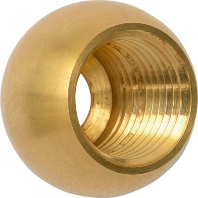 Mosazný kuličkový adaptér 12mm Závit NPT 1/8" IBT