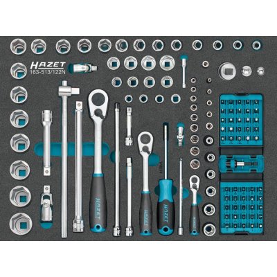 Modul pro nástroje 3/3 Nástrčný klíč 163-513/122N Hazet