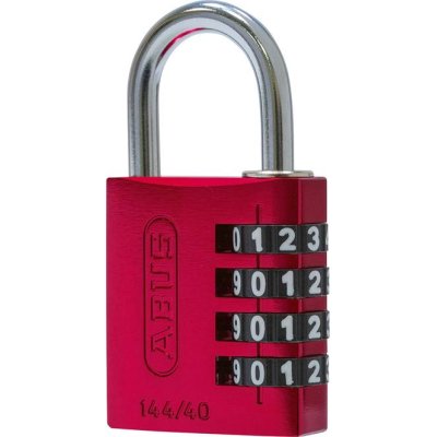 Číselný visací zámek 144/40 červený Lock-Tag