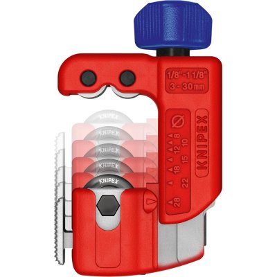 Řezačka trubek pro měď, mosaz a INOX 3-30 mm KNIPEX - obrázek