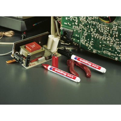 Permanentní popisovač 404 Šířka čáry 0,75 mm černý edding - obrázek