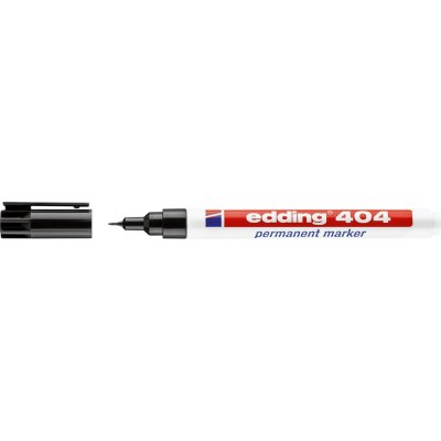 Permanentní popisovač 404 Šířka čáry 0,75 mm černý edding