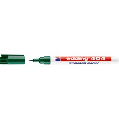 Permanentní popisovač 404 Šířka čáry 0,75 mm zelený edding