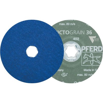 Fíbrový brusný kotouč CC-FS 125 mm INOX-STEEL VICTOGRAIN K 60+ Pferd