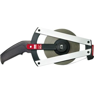 Rámové měřicí pásmo ze skelného vlákna 30 m x 13 mm Začátek pásma A Ergoline BMI - obrázek