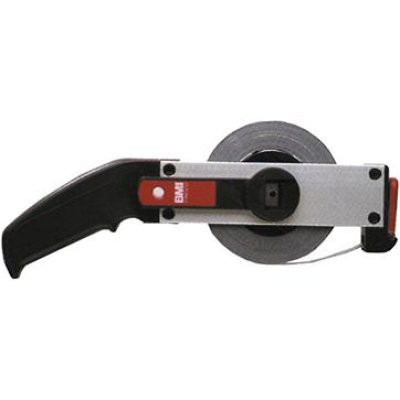 Rámové měřicí pásmo ocelové, bílý lak 50 m x 13 mm Začátek pásma B Flextop Standard BMI