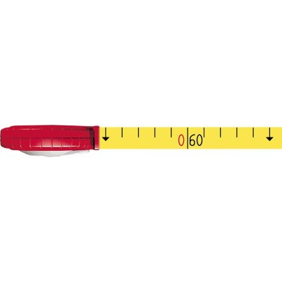 Měřicí pásmo ze skelného vlákna 30 m x 13 mm Začátek pásma A BMI - obrázek