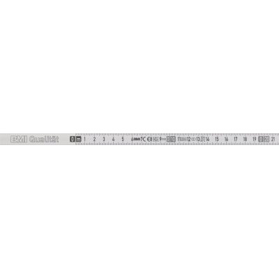 Měřicí pásmo ocelové, bílé 10 m x 13 mm Začátek pásma A Flextop BMI