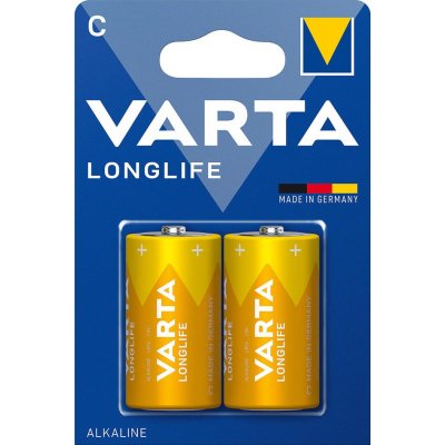 Baterie LONGLIFE VARTA C 2 ks v blistru