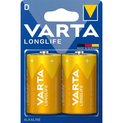 Baterie LONGLIFE VARTA D 2 ks v blistru