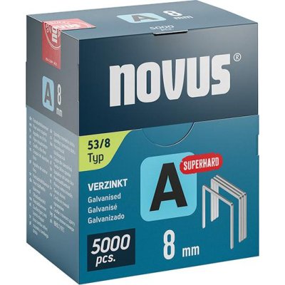 Sponka z jemného drátu A Typ 53/8 mm ST Novus Bal.j. po 5000 ks