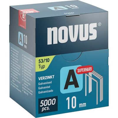 Sponka z jemného drátu A Typ 53/10 mm ST Novus Bal.j. po 5000 ks