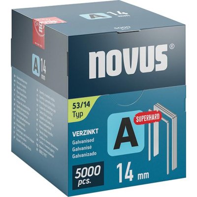 Sponka z jemného drátu A Typ 53/14 mm ST Novus Bal.j. po 5000 ks