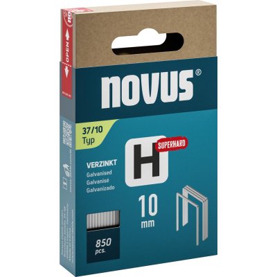 Svorka z jemného drátu H Typ 37/10 mm ST Novus Bal.j. po 850 ks