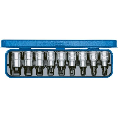 Šroubováková hlavice Sada 1/2" 9 ks INX 19 PM Gedore